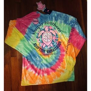 Tye Dye LS Tee by Simply Southern